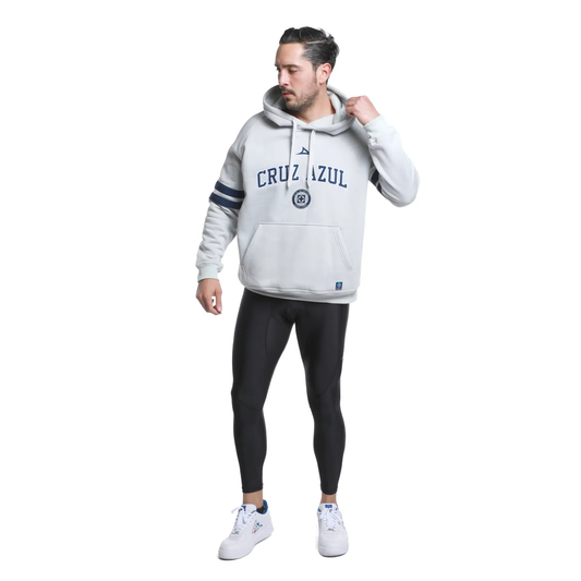 2DA SUDADERA HOODY HOMBRE GRIS