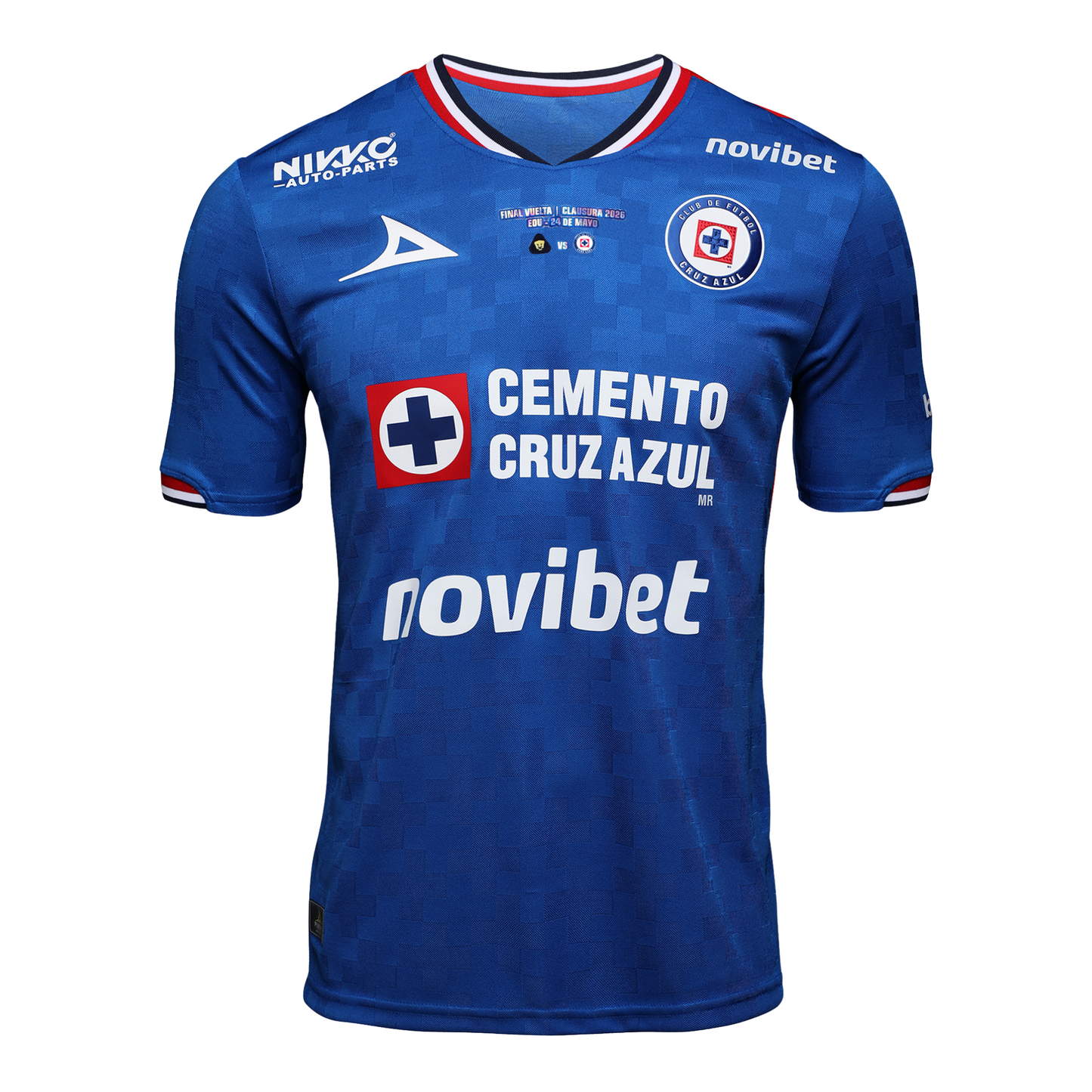 JERSEY LOCAL CAMPEÓN CLAUSURA 2026 CRUZ AZUL