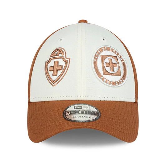 GORRA NEW ERA DUAL LOGO CRUZ AZUL