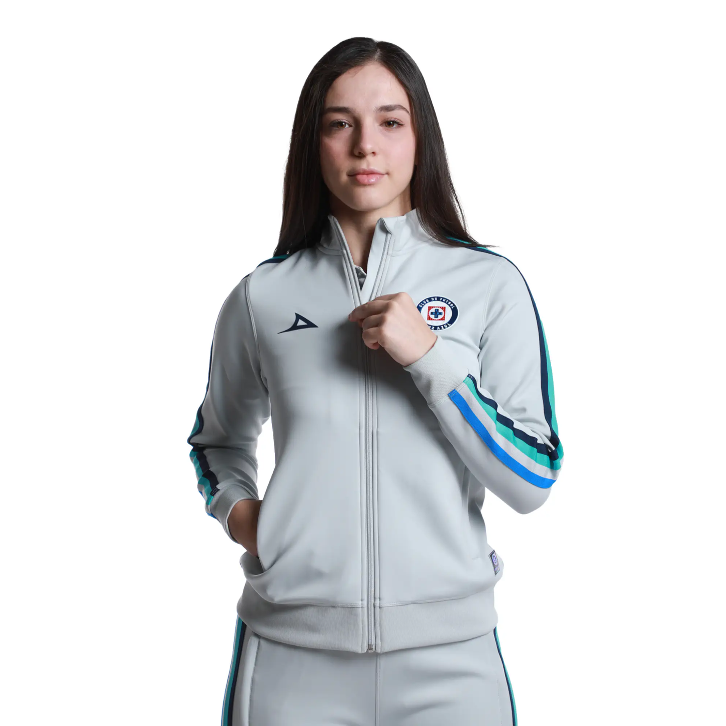 1ER CHAMARRA DE VIAJE MUJER GRIS