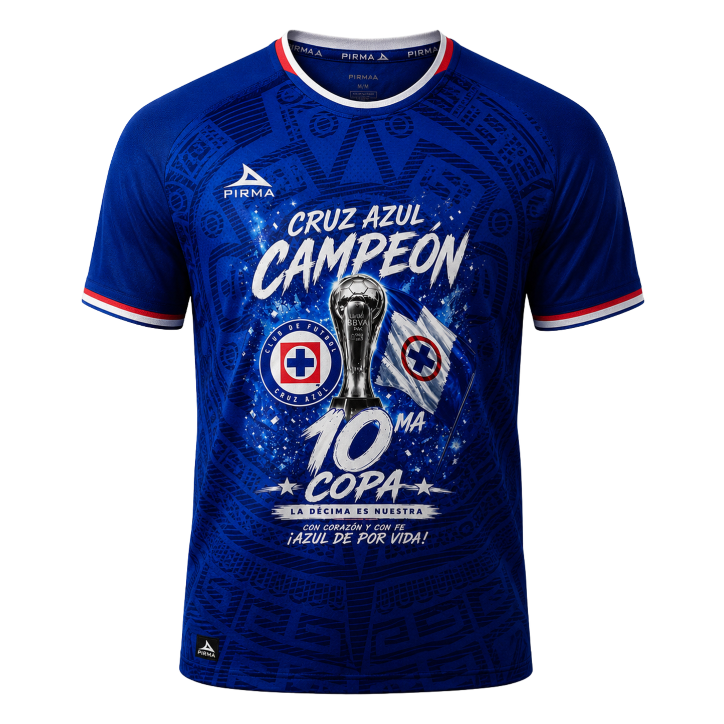 PLAYERA CRUZ AZUL CAMPEÓN EDICIÓN ESPECIAL MUNDIAL 2026
