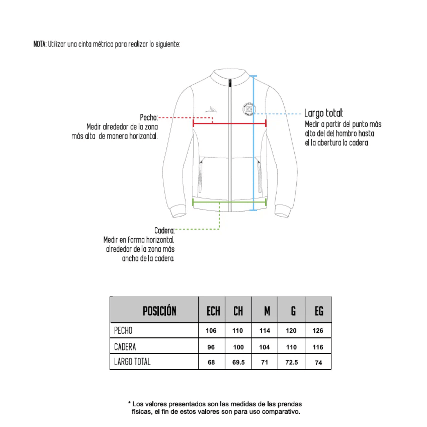 CHAMARRA SERIES BLACK HOMBRE